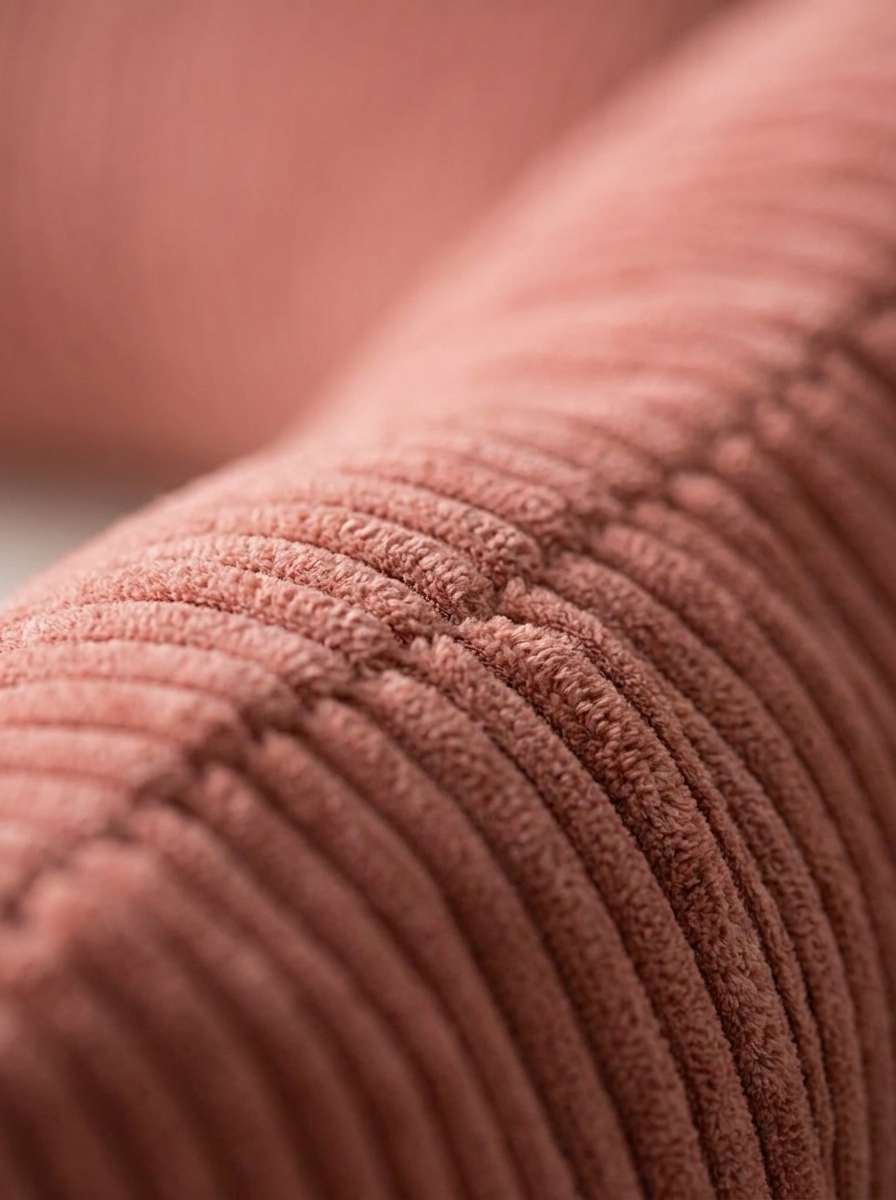 Velmesta Structured Lounge Bolster Cushion - The fabric, up close