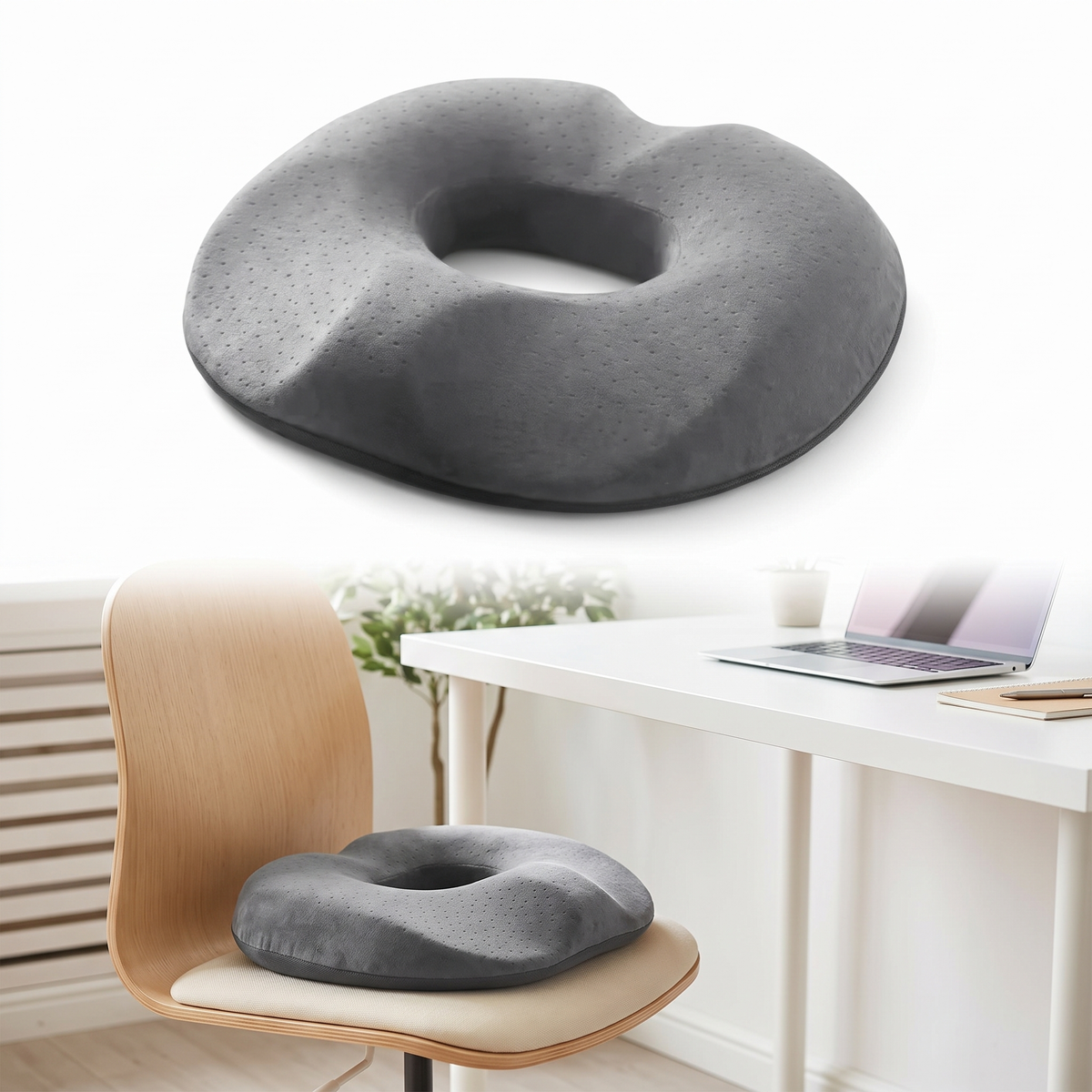 Donut-Shaped Chair Cushion