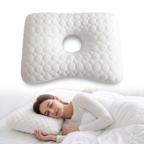 Velmesta Ear Piercing Donut Pillow
