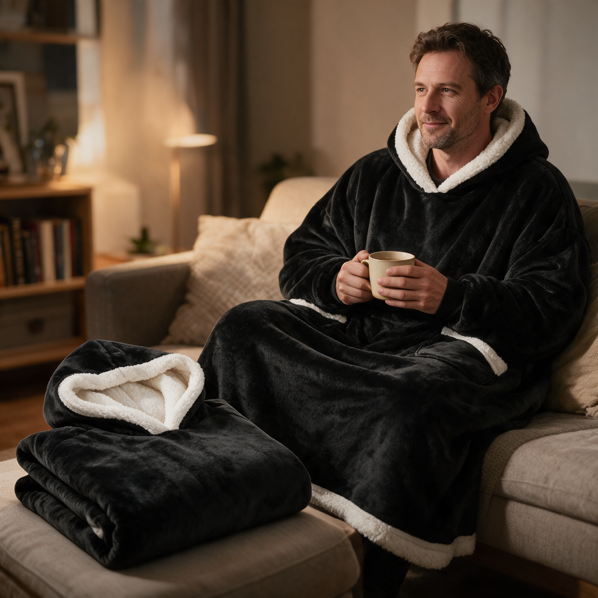 Velmesta Oversized Giant Hoodie Blanket