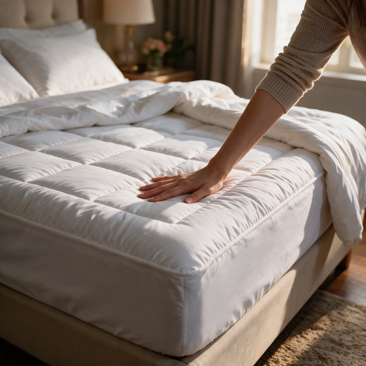 Velmesta Quilted Waterproof Mattress Pad