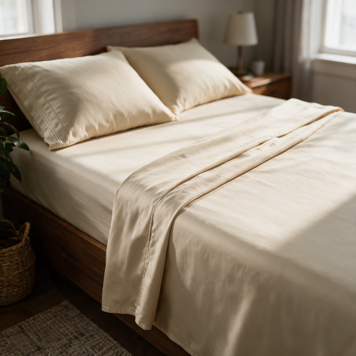 Velmesta Soft Brushed Bedding Set (4 Pcs)