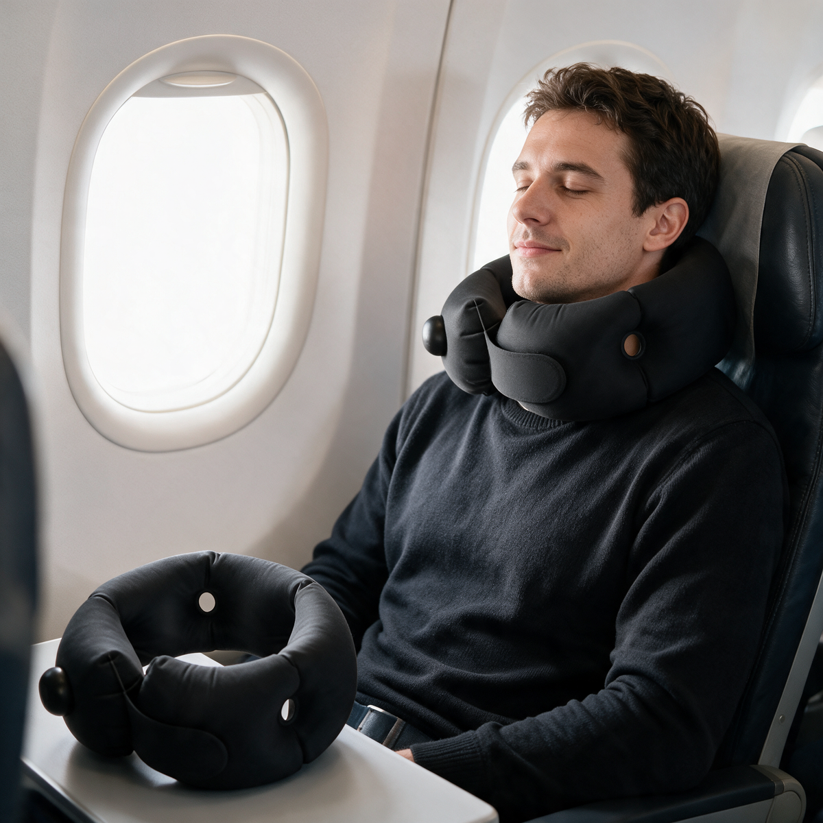 Velmesta 360 Inflatable Travel Neck Pillow