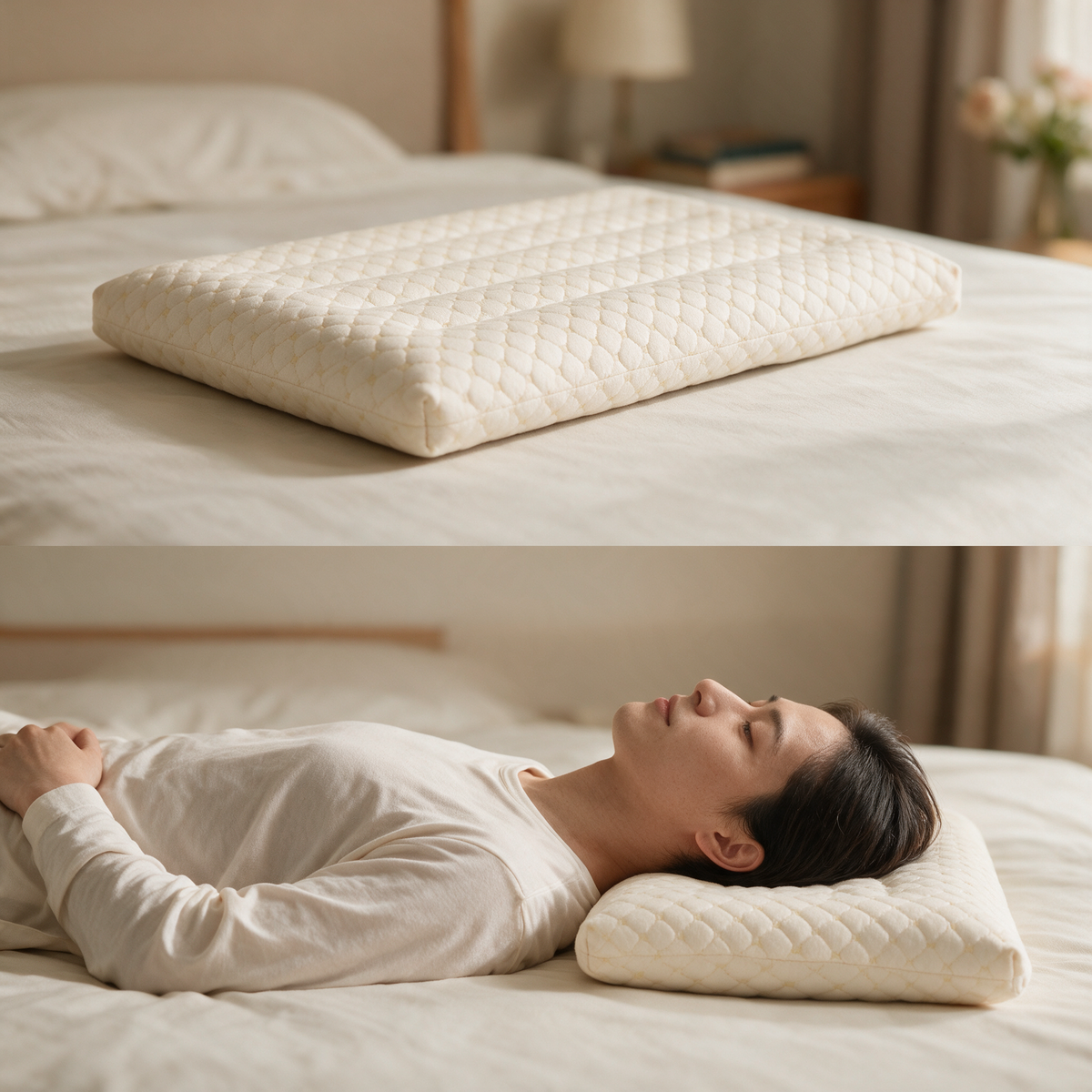 Velmesta Low Profile Soy Fiber Pillow