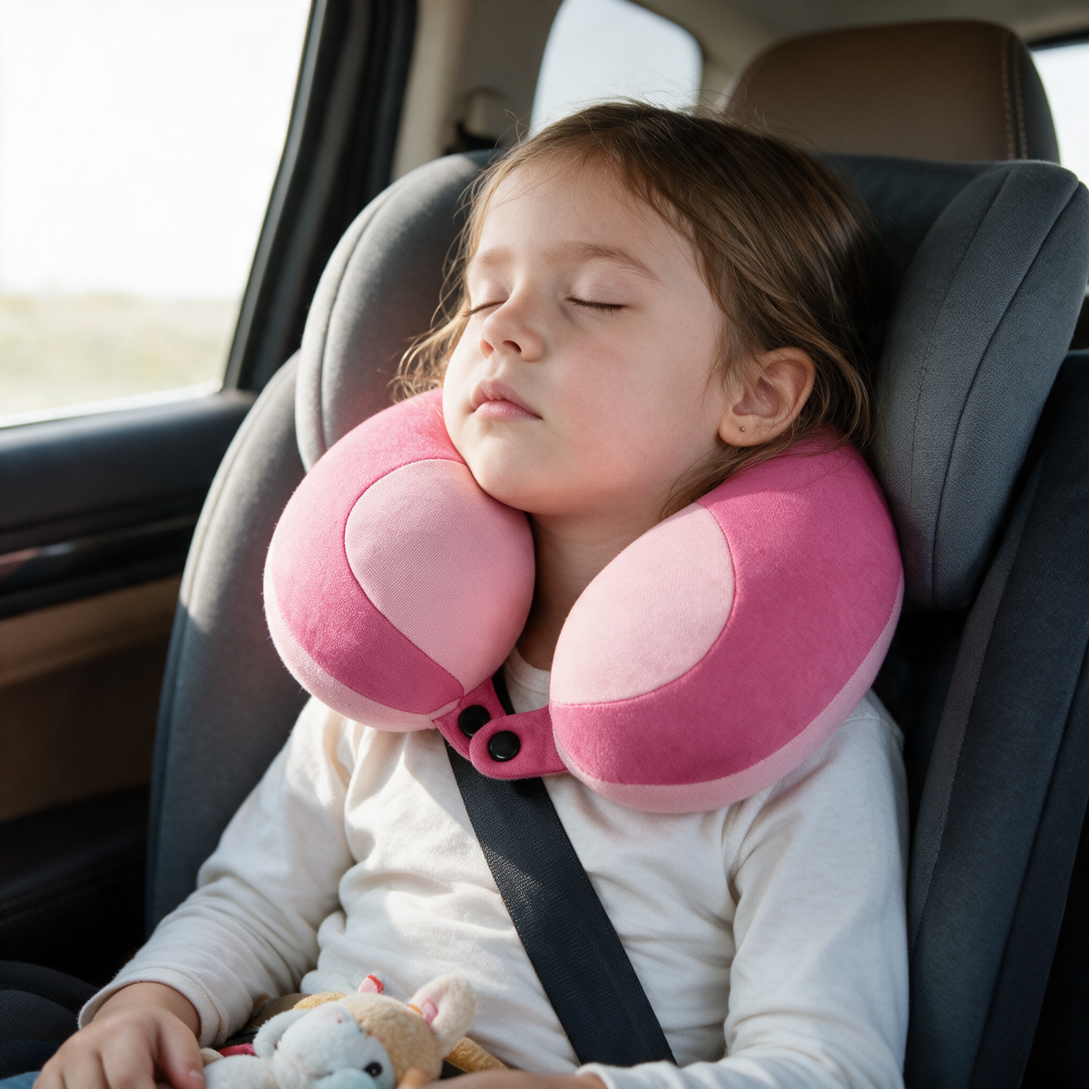 Velmesta Kids Chin Support Travel Neck Pillow
