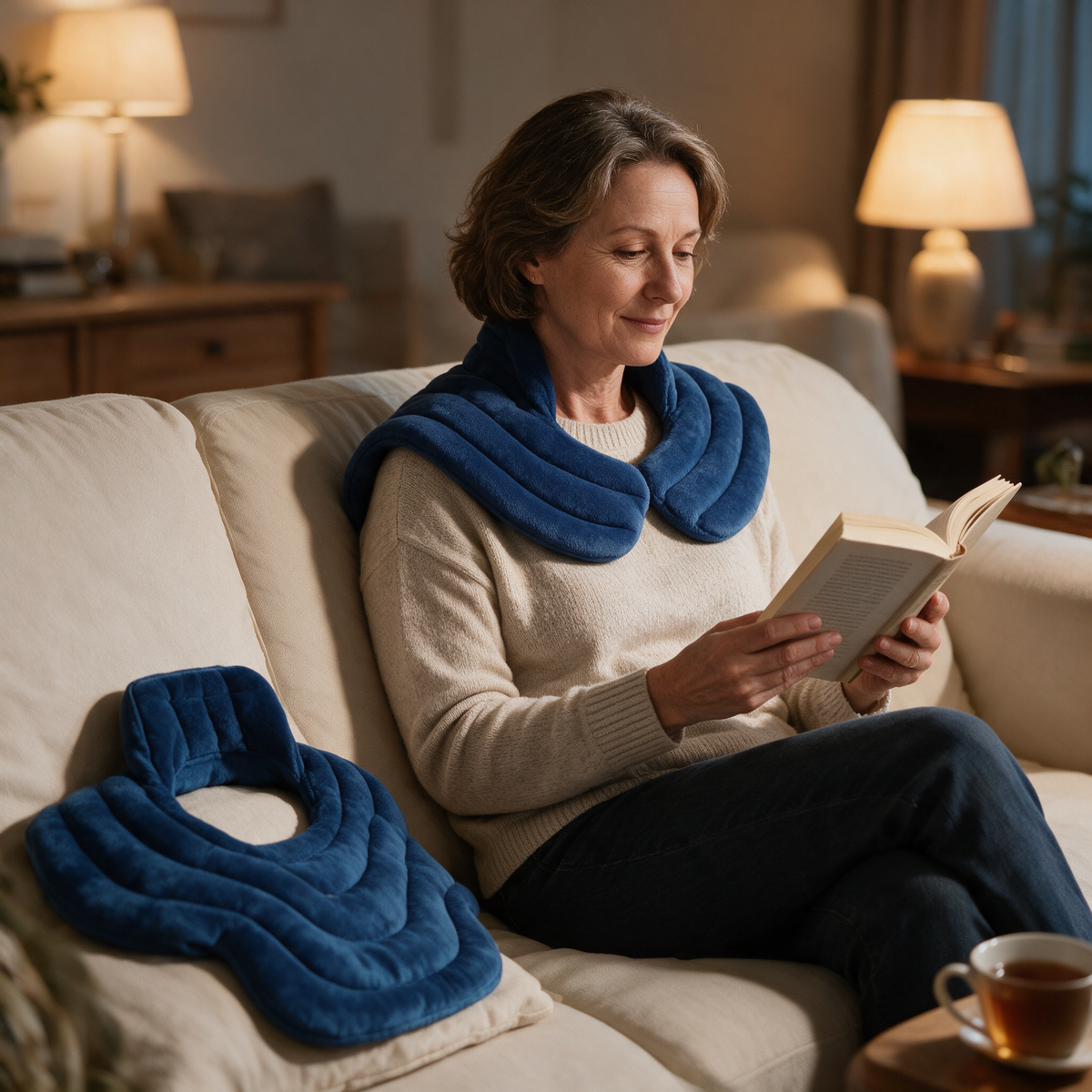 Velmesta Microwavable Neck and Shoulder Heating Pad