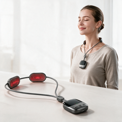 Portable EMS Heated Neck Massager