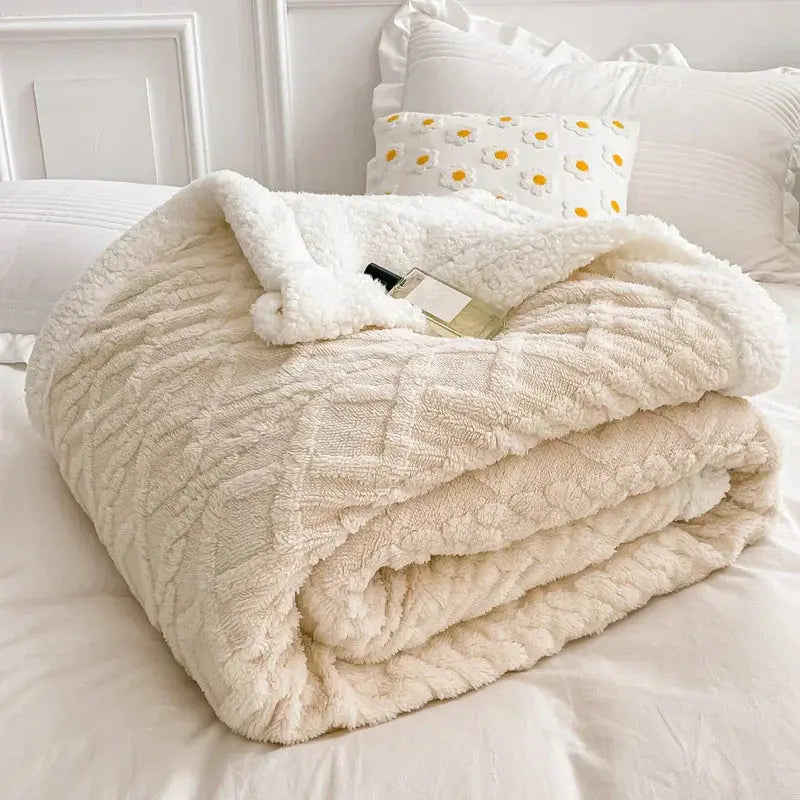 Velmesta Lamb Velvet Flannel Blanket view 14