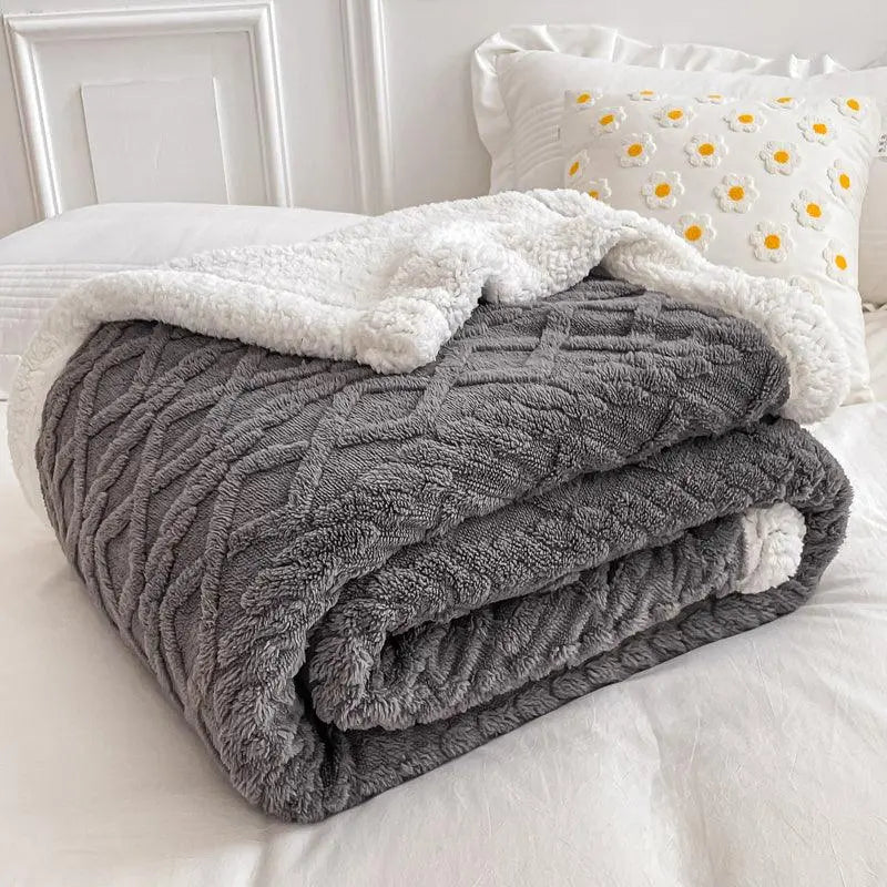 Velmesta Lamb Velvet Flannel Blanket view 13