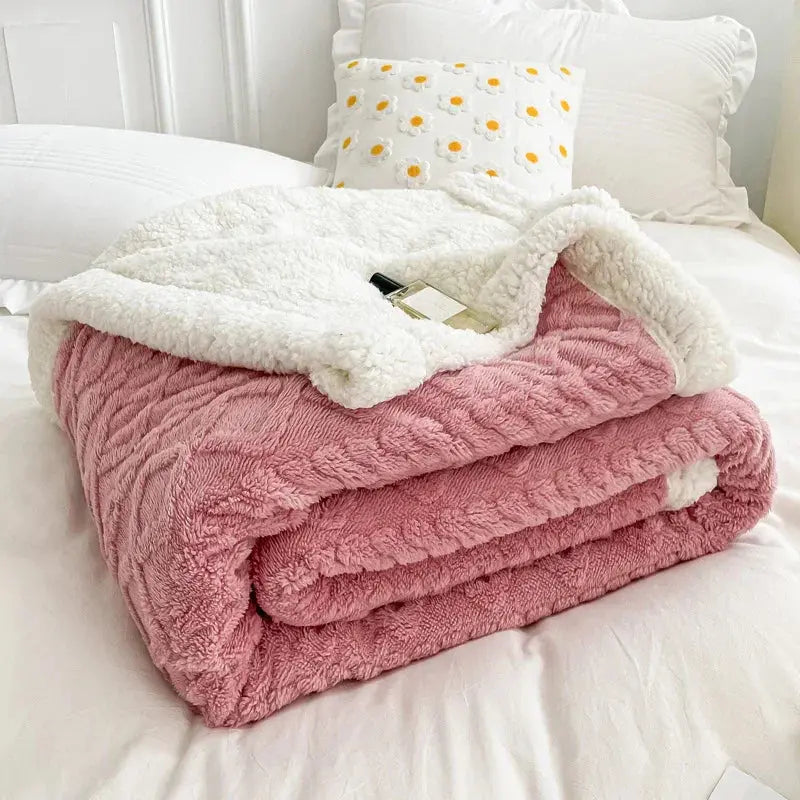 Velmesta Lamb Velvet Flannel Blanket view 11