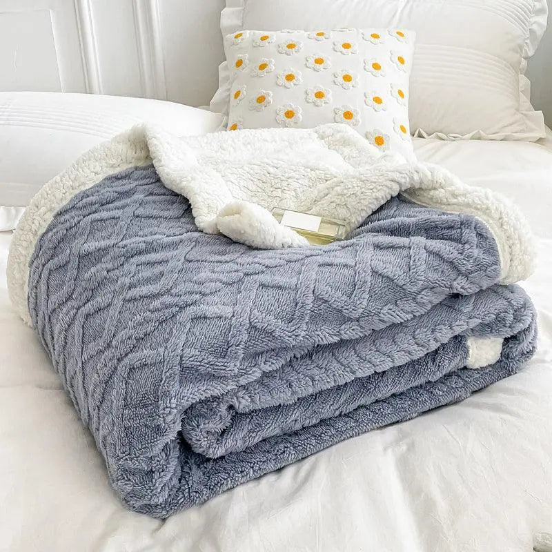 Velmesta Lamb Velvet Flannel Blanket view 12