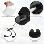 Velmesta Hooded U-Shaped Travel Pillow