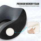 Velmesta Hooded U-Shaped Travel Pillow