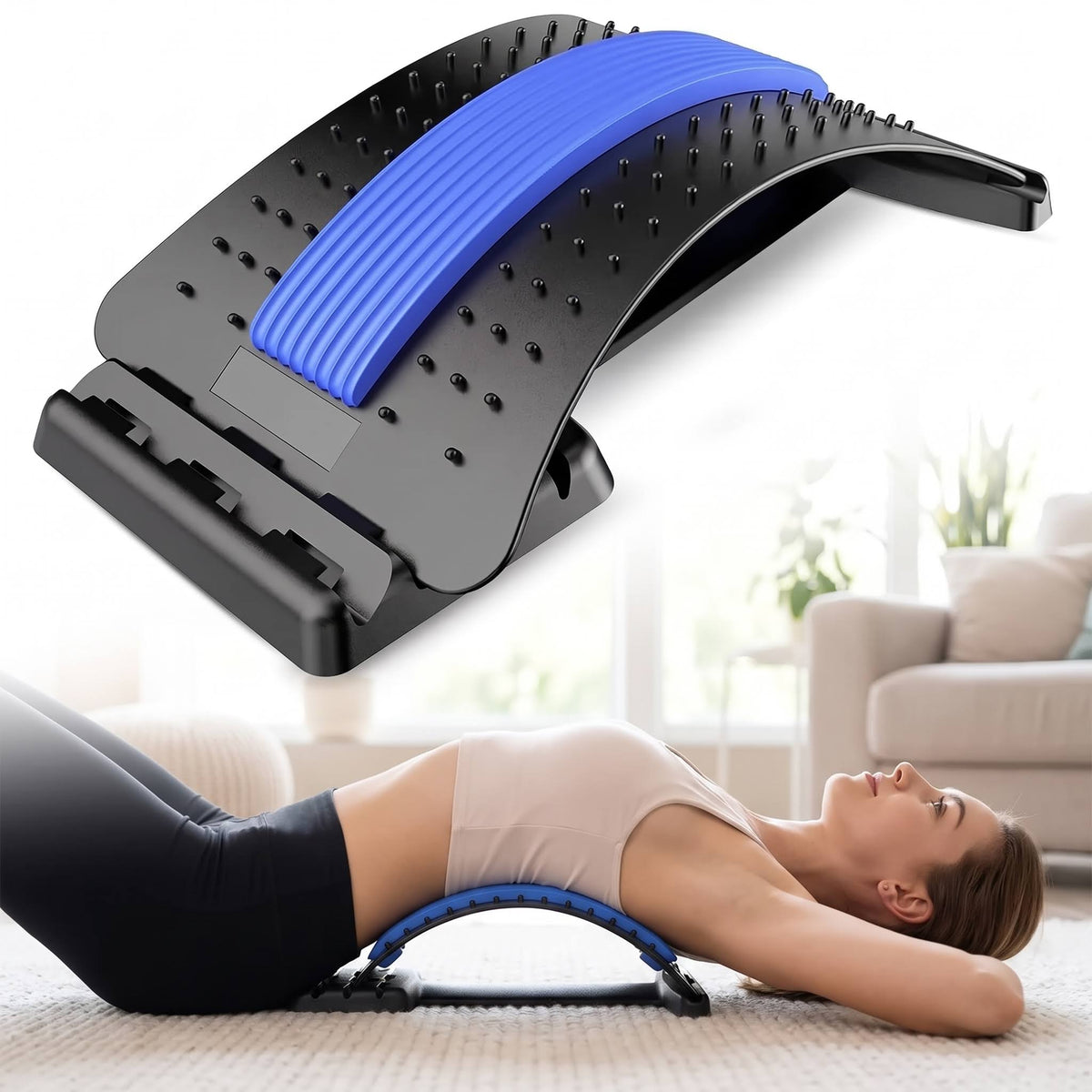 Velmesta Adjustable Multi-Level Back Stretcher