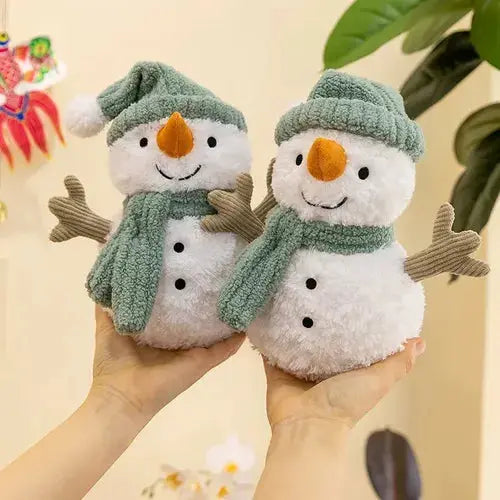 Velmesta Snowman Christmas Plush Pillow view 5