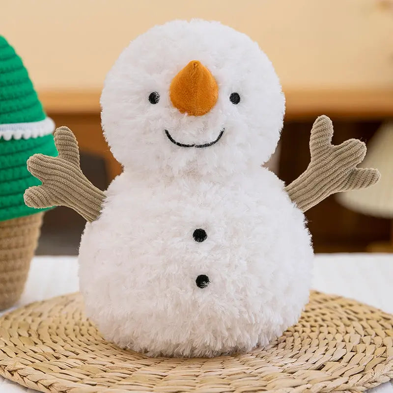 Velmesta Snowman Christmas Plush Pillow view 3