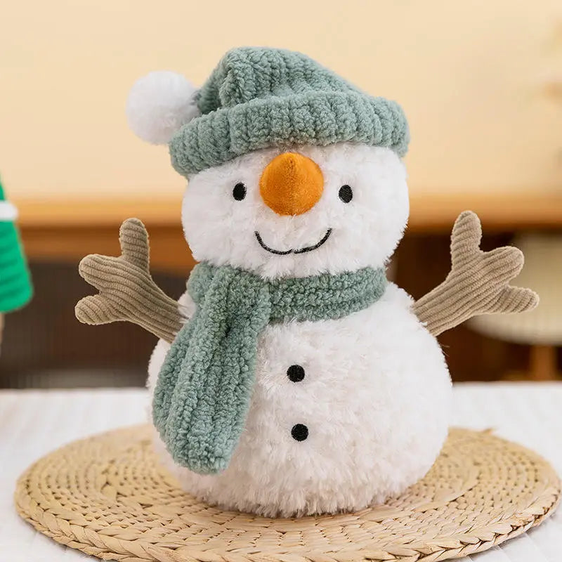 Velmesta Snowman Christmas Plush Pillow view 4