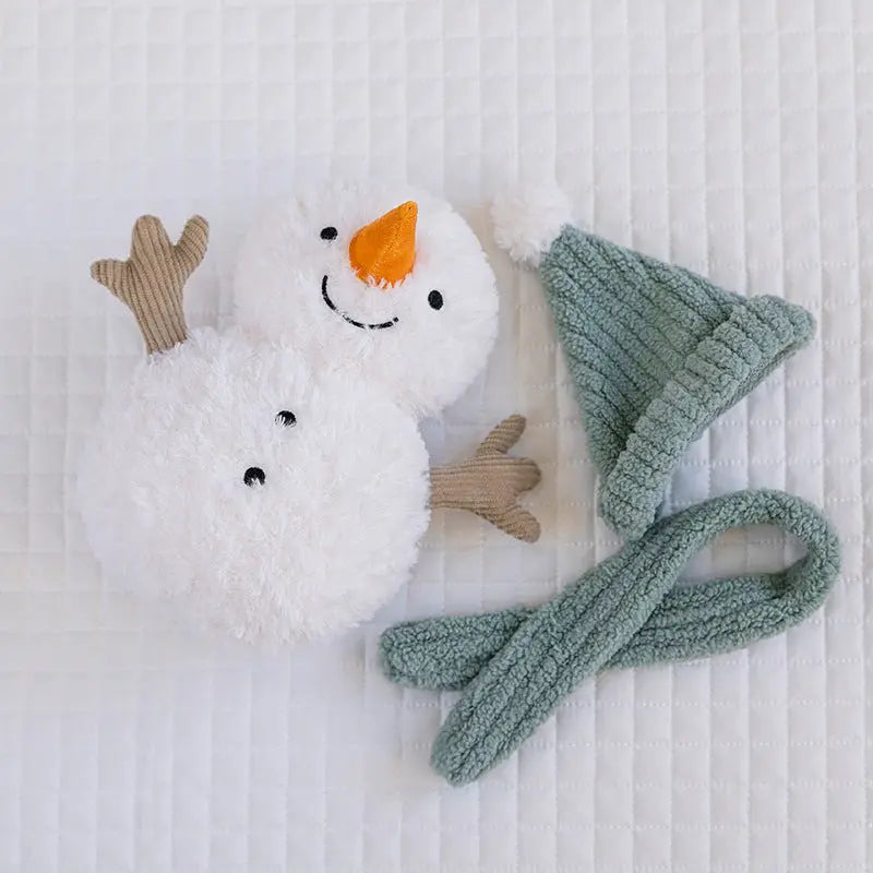 Velmesta Snowman Christmas Plush Pillow view 6