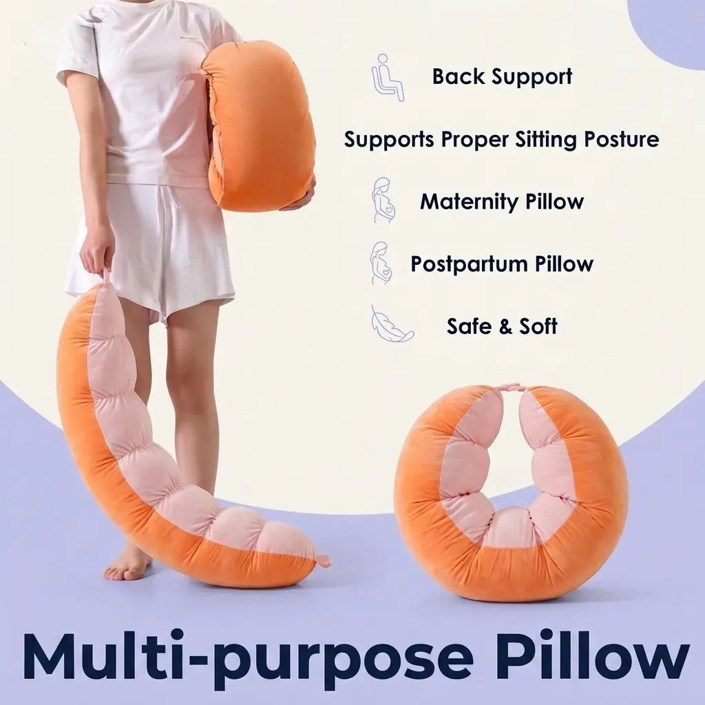 Velmesta Pea Pod Long Body Pillow view 3
