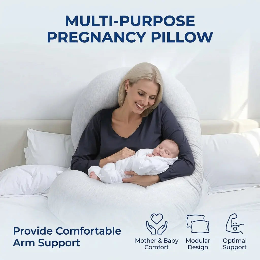 Velmesta C-Shaped Full Body Pillow view 2