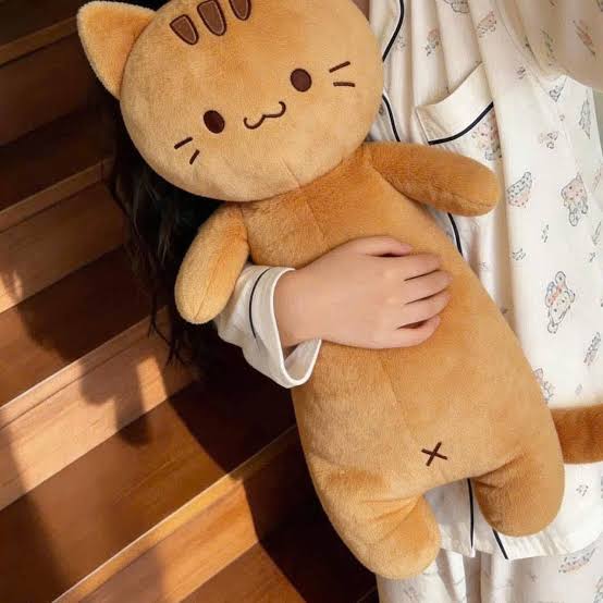 Velmesta Long Plush Cat Body Pillow view 2