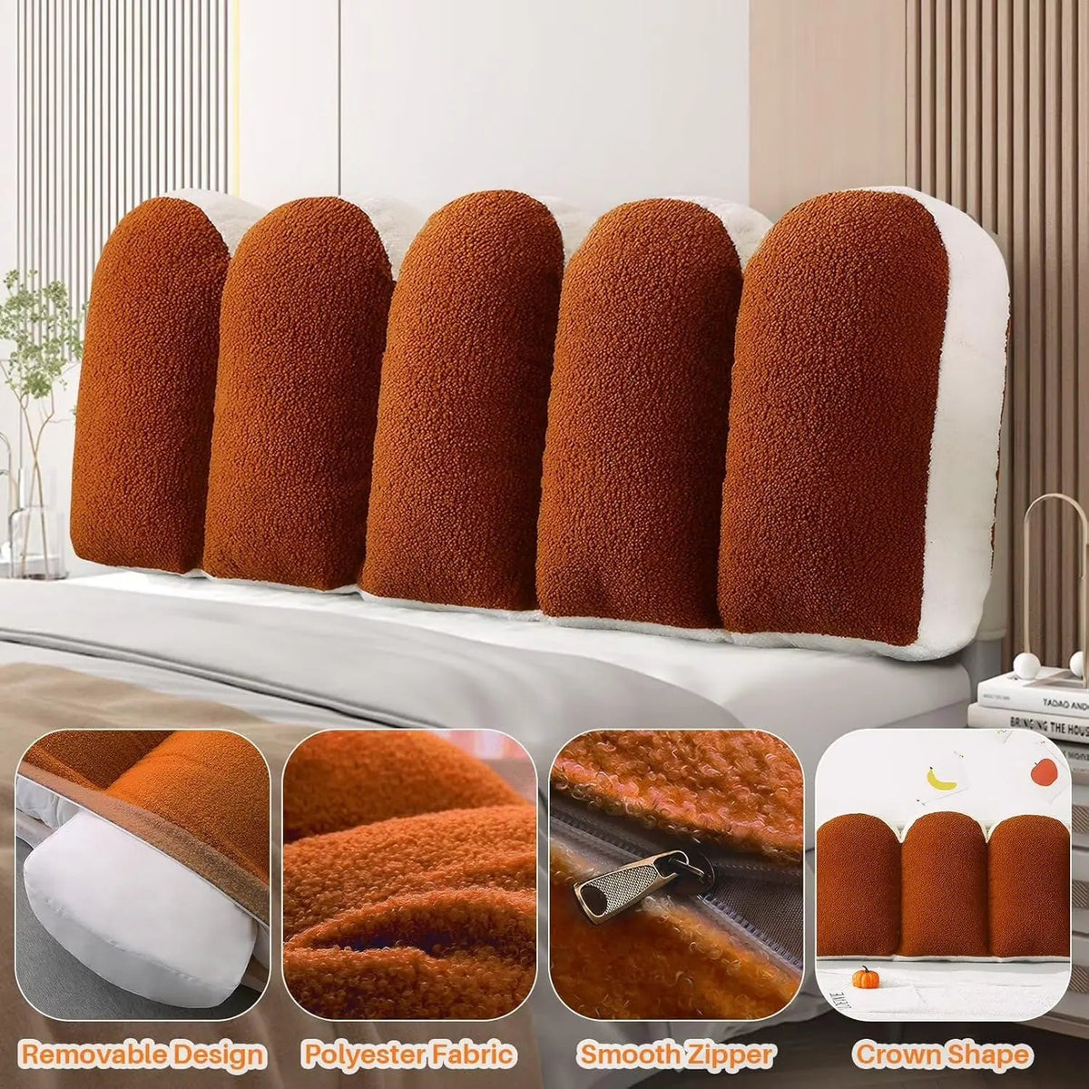 Velmesta U-Shaped Petal Reading Cushion