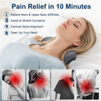 Velmesta Contoured Stretcher Massage Pillow