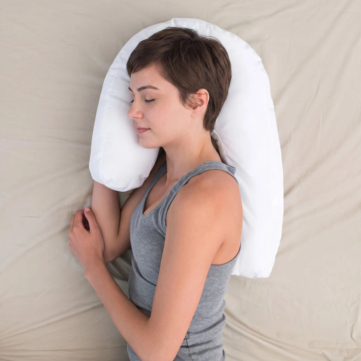 Velmesta U-Shape Contour Pillow