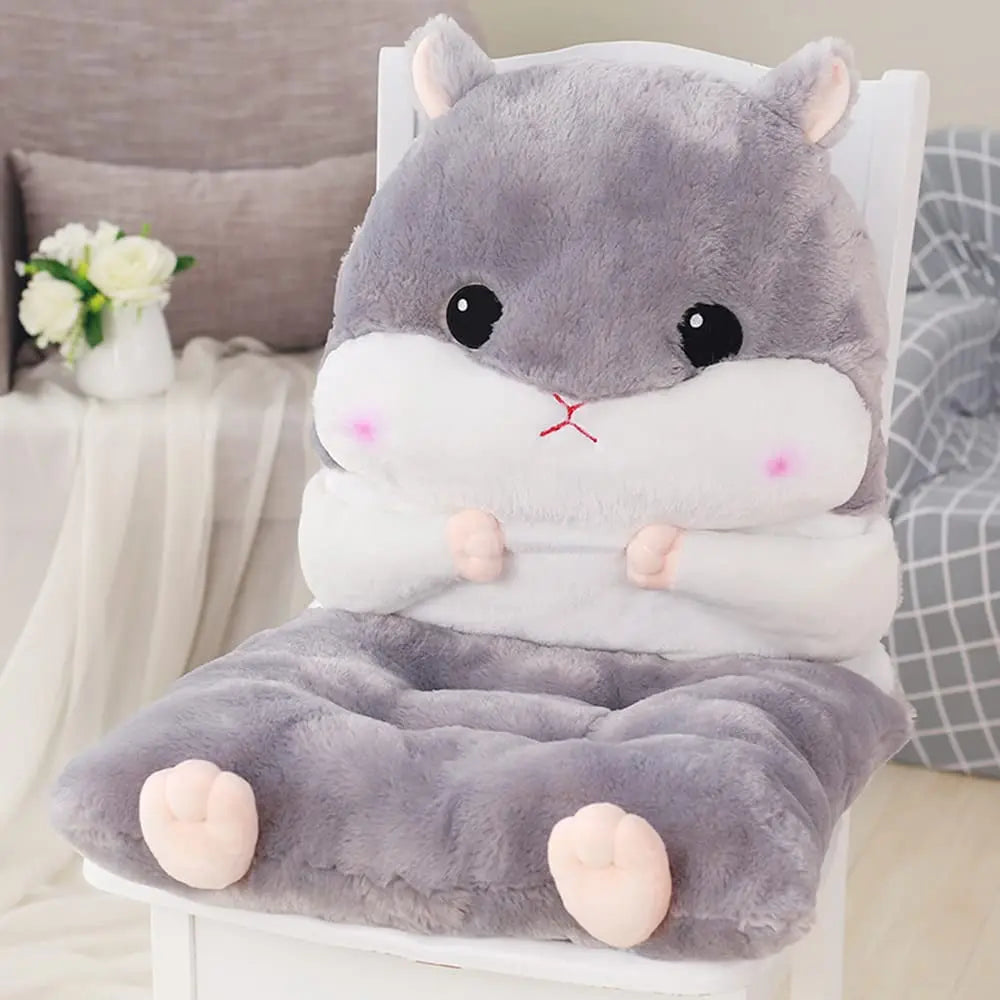 Velmesta Plush Hamster Backrest Cushion view 5