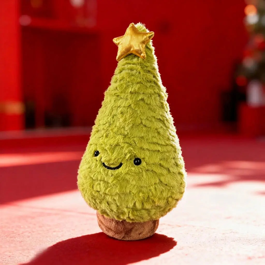 Velmesta Pine Tree Christmas Plush Pillow