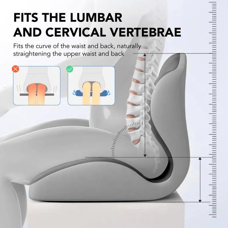 Velmesta Ergonomic Memory Foam Seat Cushion
