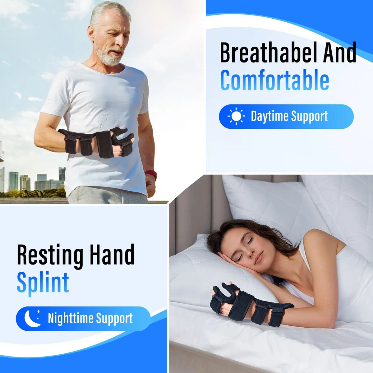 Velmesta Adjustable Hand Support Brace