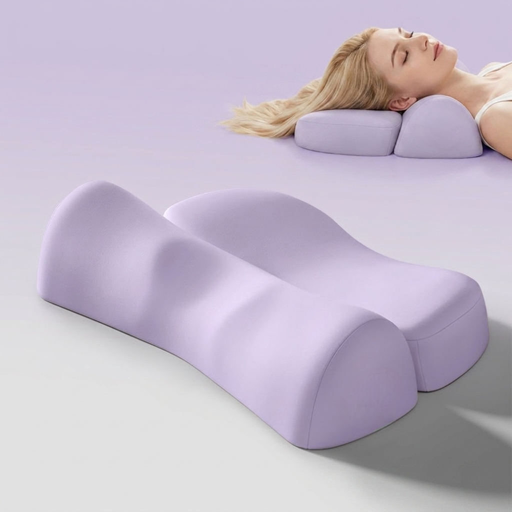 Velmesta Zoned Contour Pillow for nightly sleep