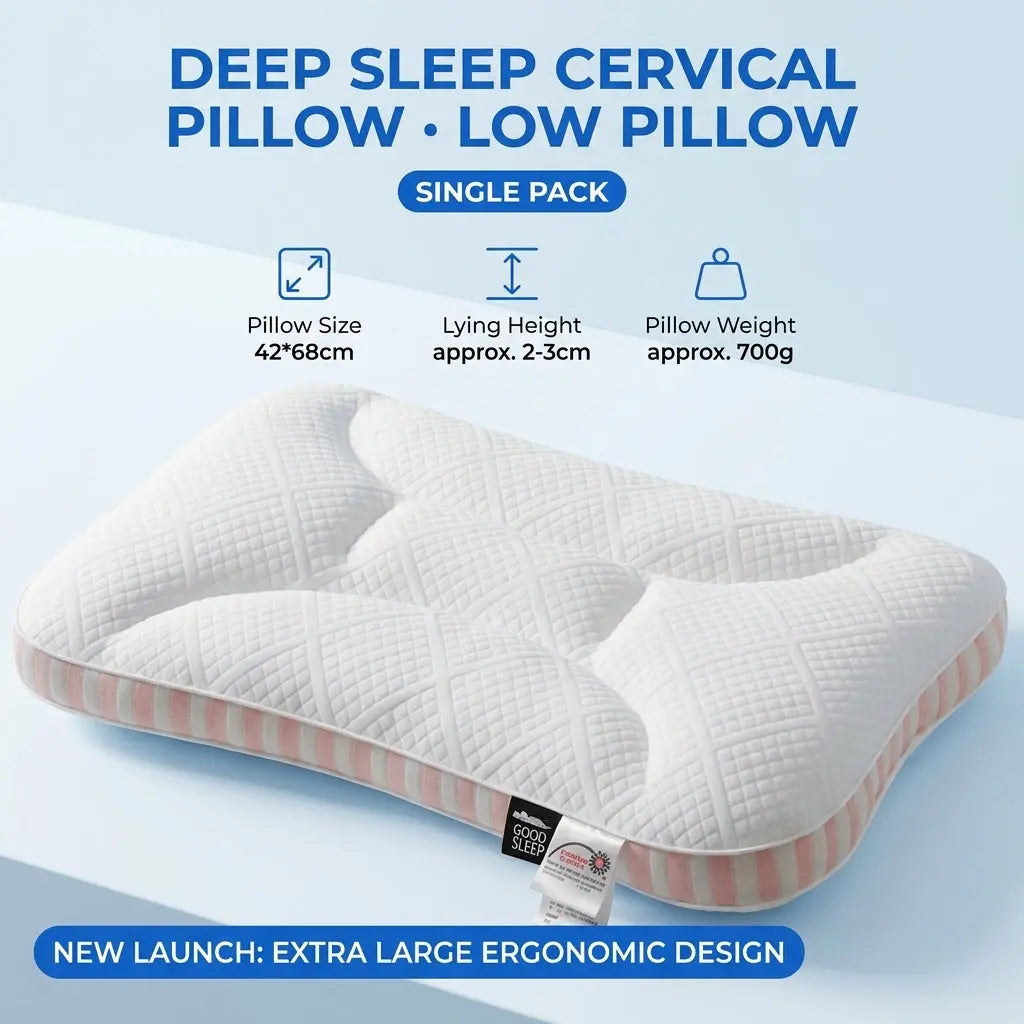 Velmesta Low Profile Contour Pillow view 4