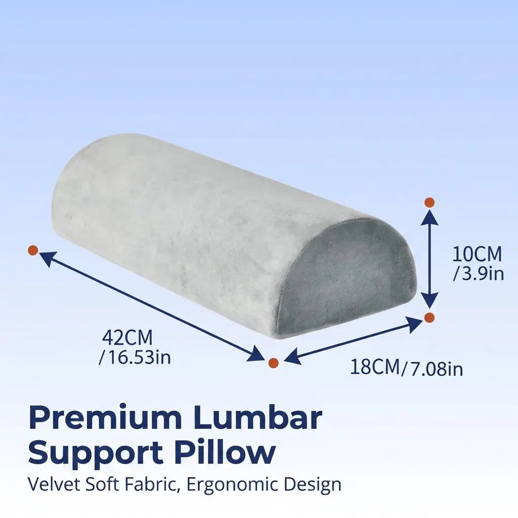 Velmesta Firm Half Moon Bolster Pillow