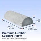 Velmesta Firm Half Moon Bolster Pillow