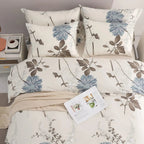 Velmesta Botanical Cotton Bedding Set