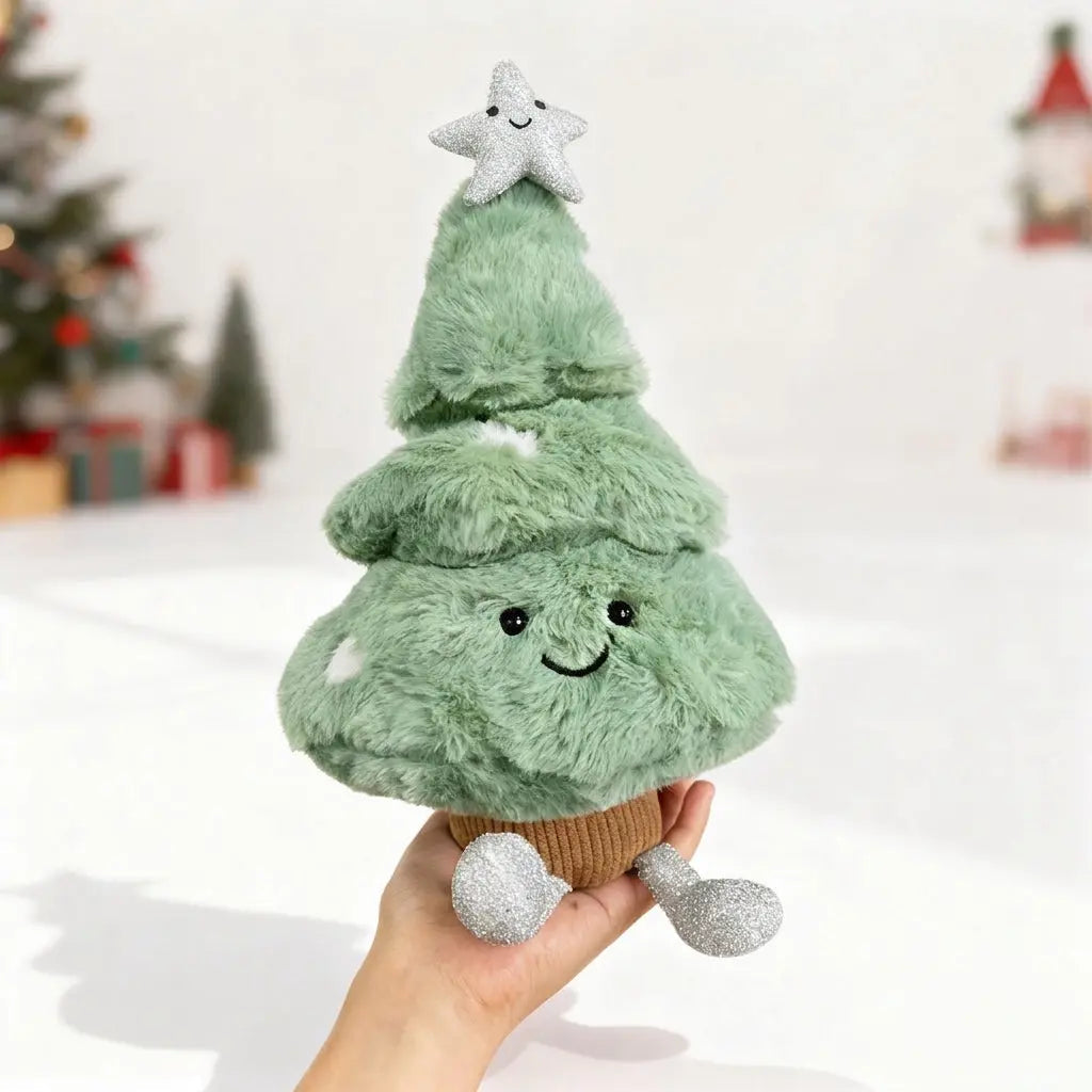 Velmesta Pine Tree Christmas Plush Pillow view 1