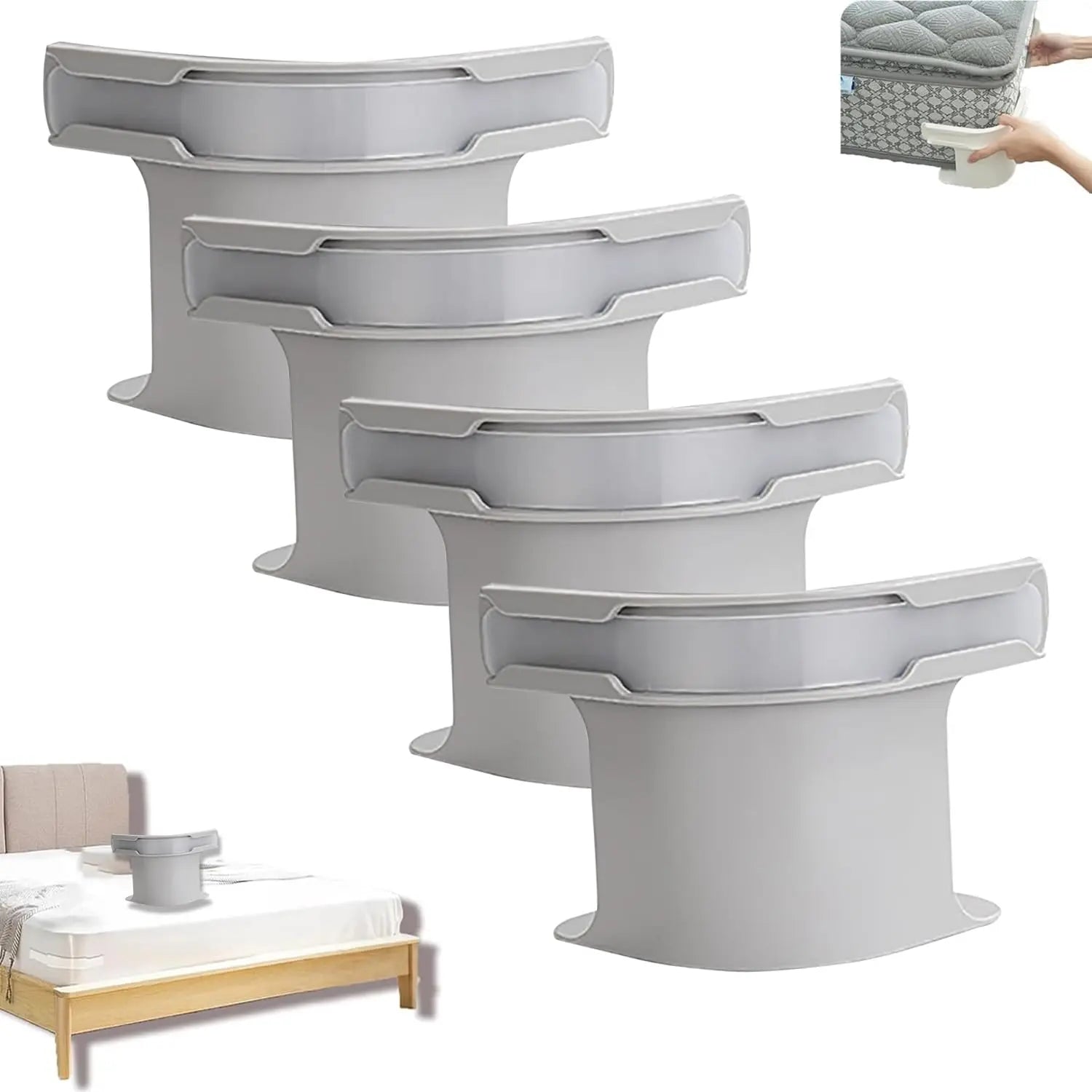 Velmesta Non-Slip Sheet Gripper Strap Set