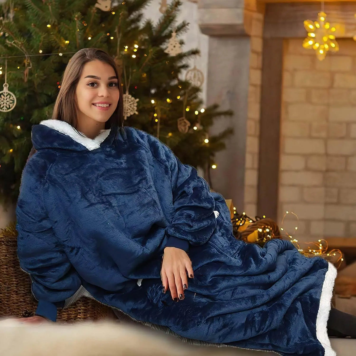 Velmesta Oversized Giant Hoodie Blanket