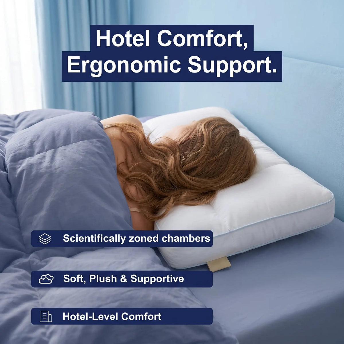 Velmesta Adaptive Support Pillow
