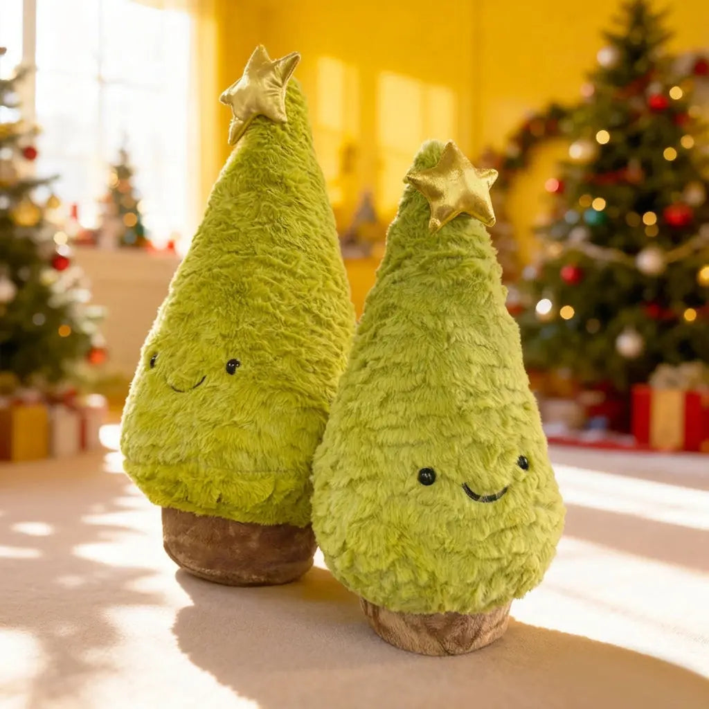 Velmesta Pine Tree Christmas Plush Pillow view 2