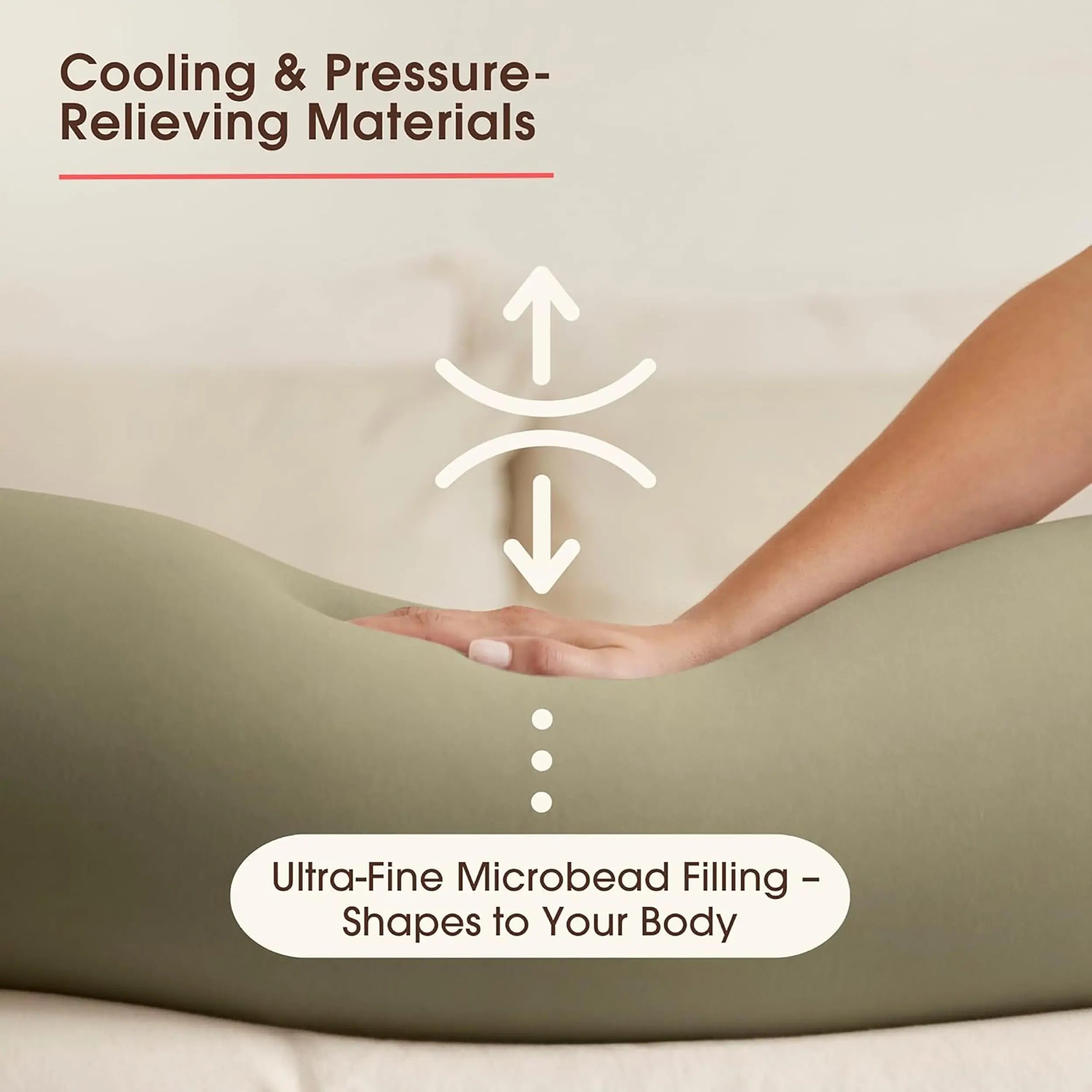 Velmesta Adjustable Pregnancy Body Pillow