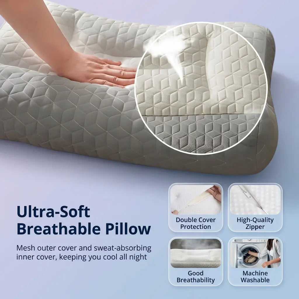 Velmesta Dual Firmness Contour Pillow view 5