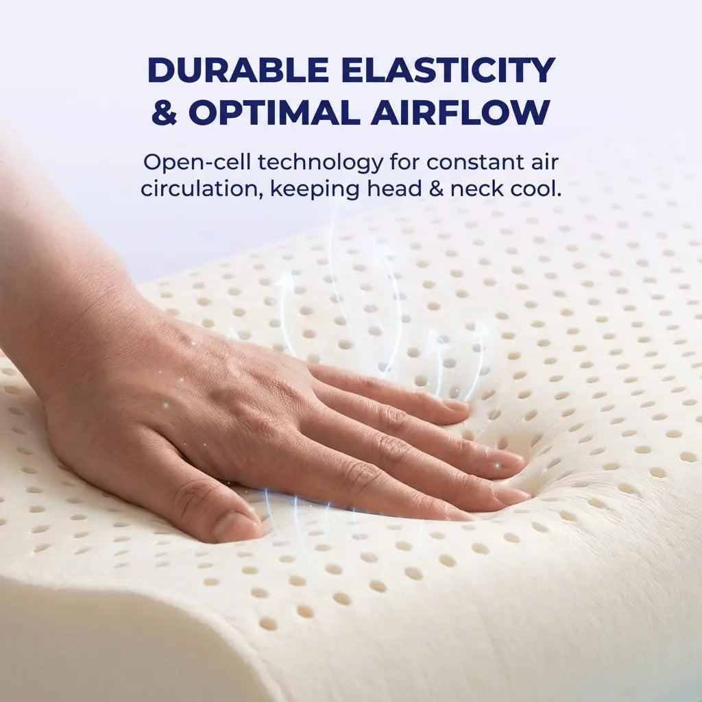 Velmesta Natural Latex Contour Pillow view 3
