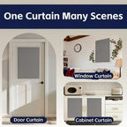 Velmesta Self-Adhesive Blackout Sunshade Curtain