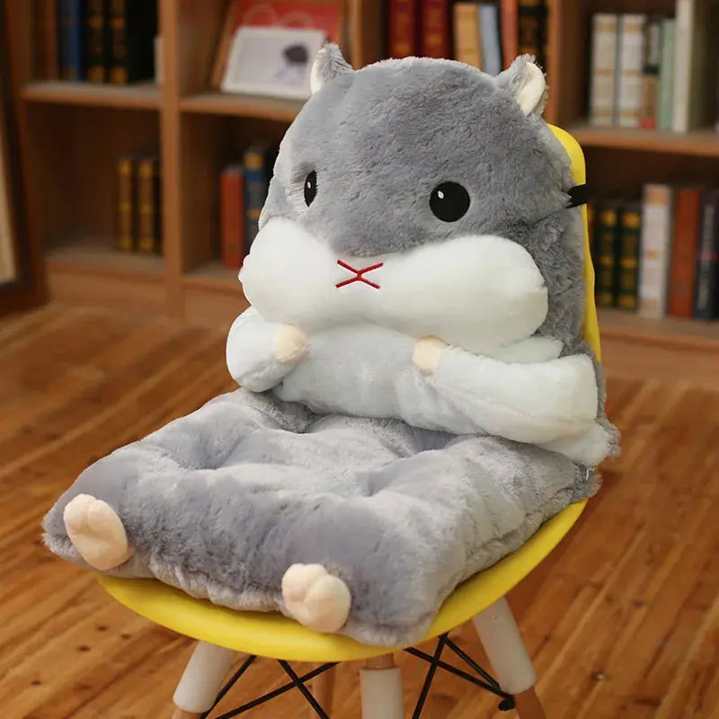 Velmesta Plush Hamster Backrest Cushion view 2