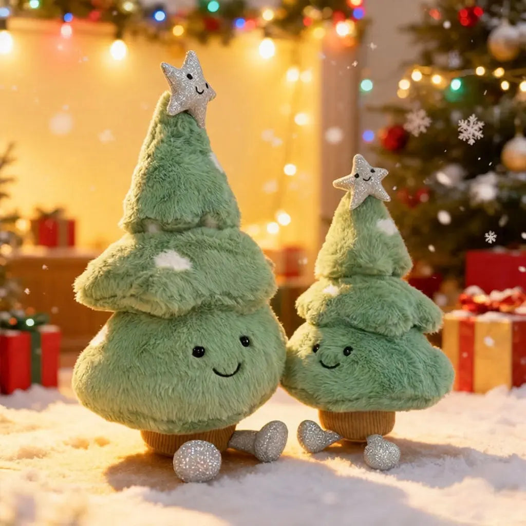 Velmesta Pine Tree Christmas Plush Pillow view 3