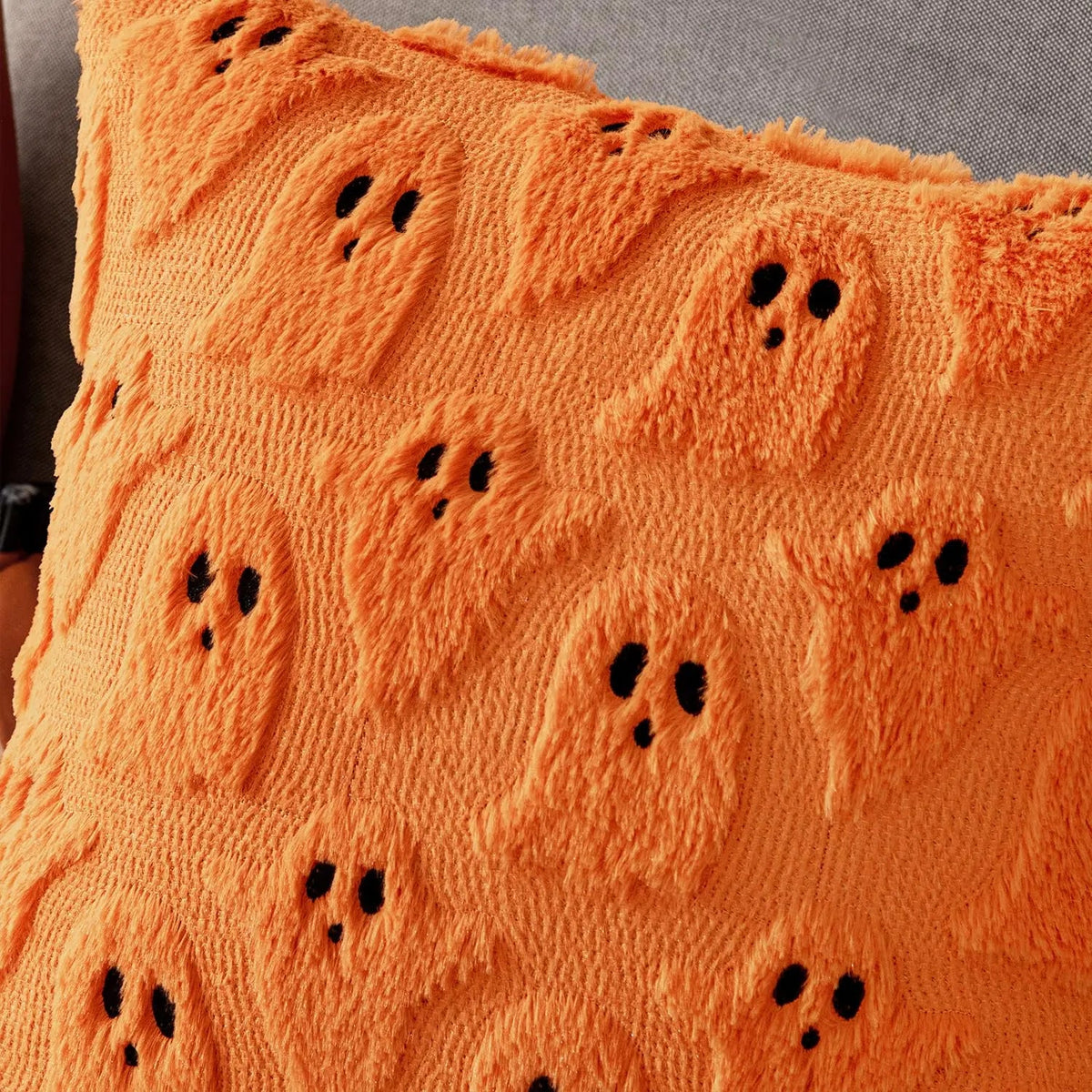 Velmesta Embroidered Ghost Cushion Covers (2 Pcs)