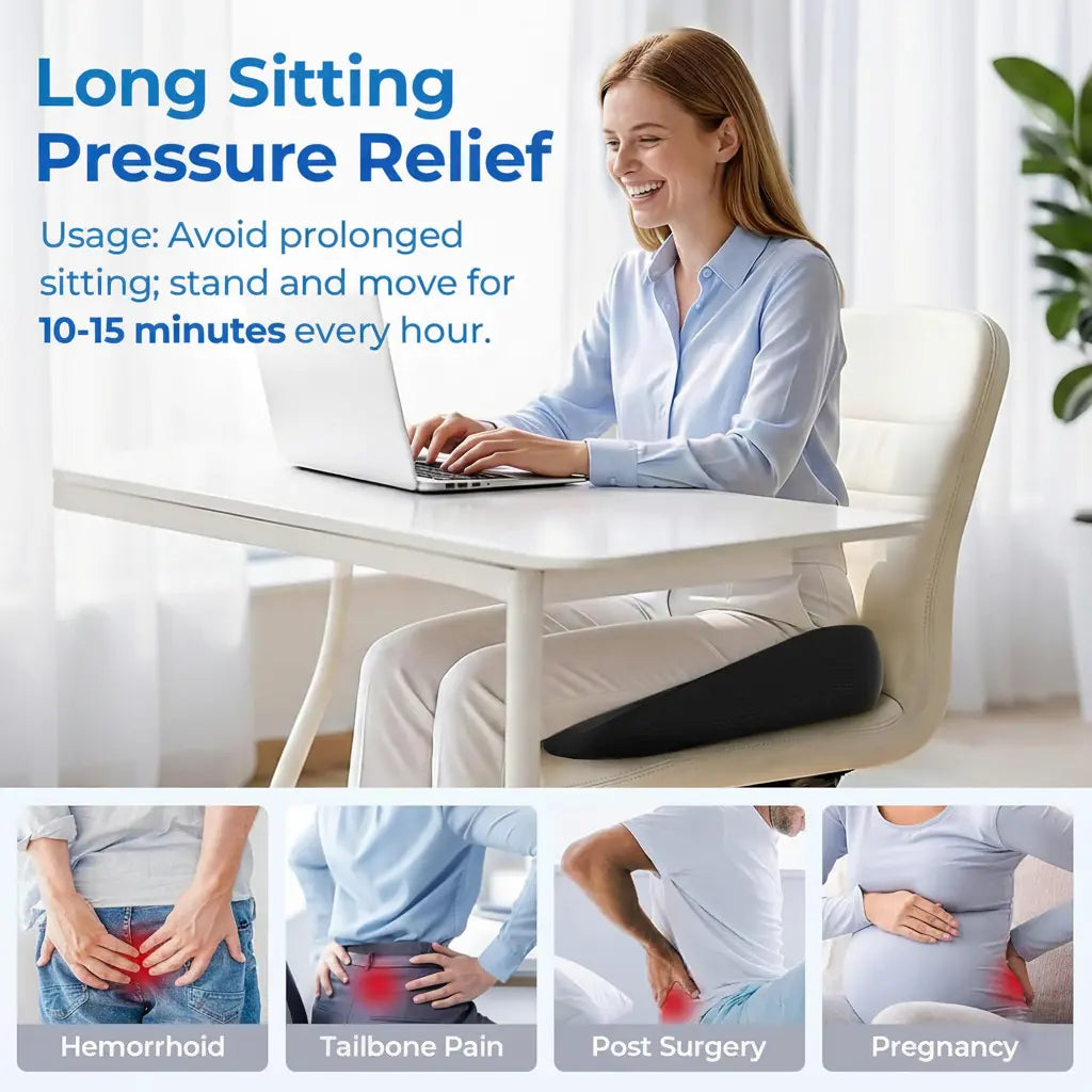 Velmesta Innovative Donut Seat Cushion